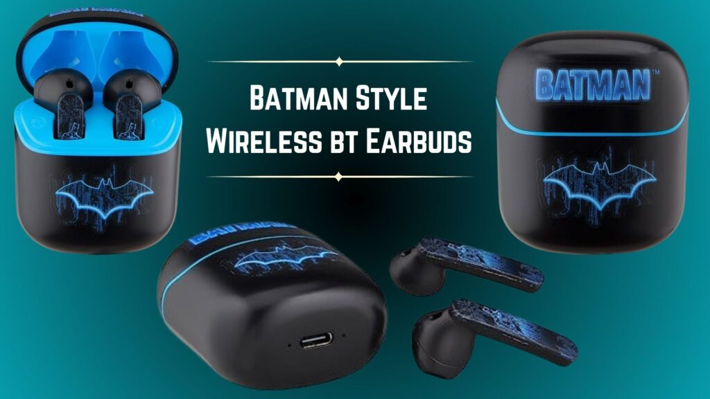 Thesparkshop.inproductbatman-style-wireless-bt-earbuds for sounds