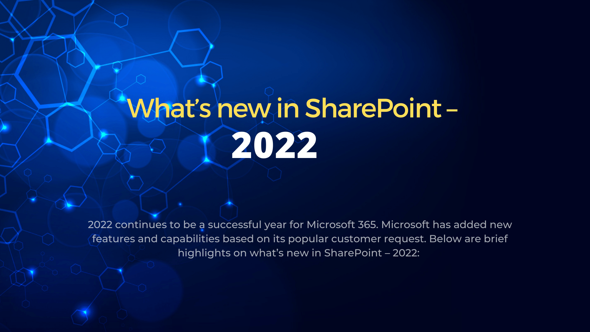 How to Make the Most of SharePoint’s Advanced Features