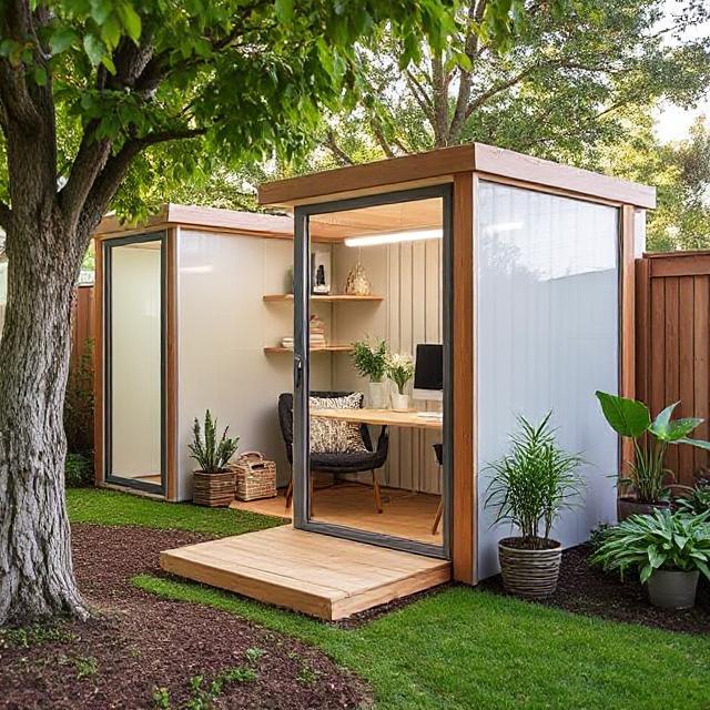 Backyard Office Pods for Focus and Freedom