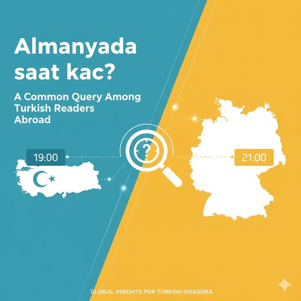 Almanyada saat kac – A Common Query Among Turkish Readers Abroad