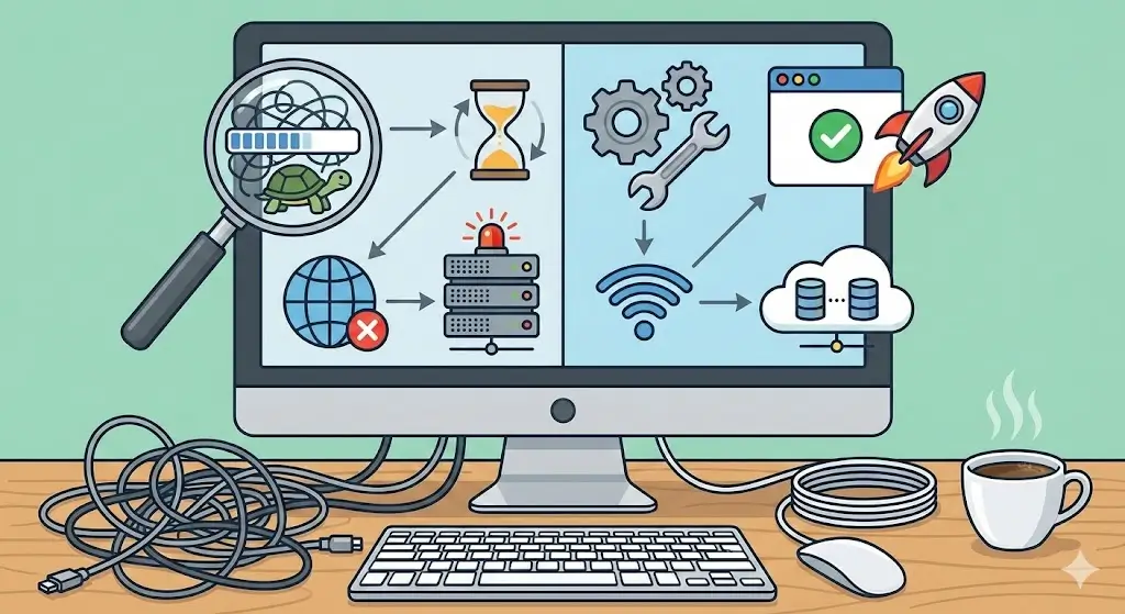 Why Websites & Browsers Load Slowly