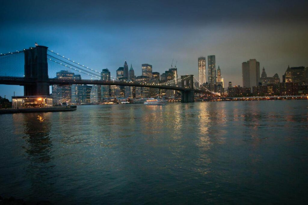 DUMBO skyline view, New York City Weekend Trip